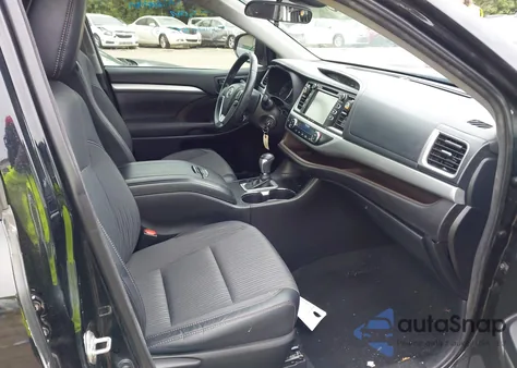 2018 Toyota Highlander Le Plus из США, поврежденный, VIN 5TDBZRFH2JS843079